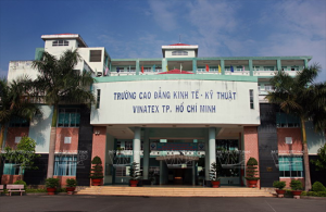 Cơ sở 1 trường Cao đẳng kinh tế - kỹ thuật Vinatex TP Hồ Chí Minh